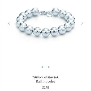 Tiffany ball bracelet